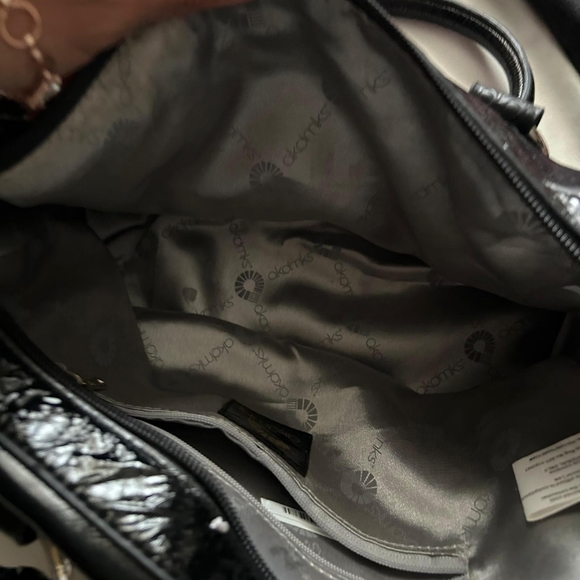 💋 Y2K STAR HOT PINK BLACK BIMBO PURSE - Picture 3 of 3